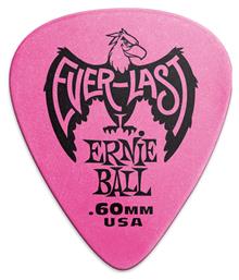 Πένα Κιθάρας Everlast Pink Πάχους 0.60mm Συσκευασία 1τμχ Ernie Ball