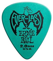 Πένα Κιθάρας Everlast Teal Πάχους 2mm Συσκευασία 1τμχ Ernie Ball