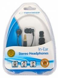 Ακουστικά Ψείρες In Ear EH124 Μαύρα Esperanza