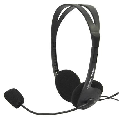 EH102 On Ear Multimedia Ακουστικά με μικρόφωνο και σύνδεση 3.5mm Jack Esperanza