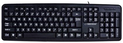 EK-129 Πληκτρολόγιο Αγγλικό UK Esperanza
