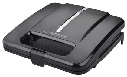 EKT010 1000W για 2 Τοστ Μαύρη Esperanza