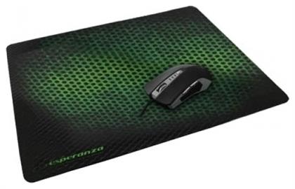 Grunge Gaming Mouse Pad Large 440mm Πράσινο Esperanza