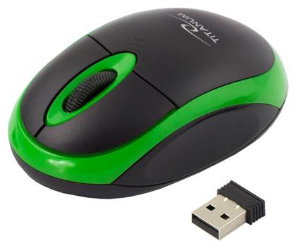 Titanum 3D Vulture Ασύρματο Ποντίκι Black /Green Esperanza