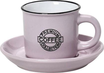 Coffee Φλιτζάνι Cappuccino από Πορσελάνη Ροζ 300ml Espiel