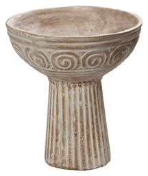 Διακοσμητικό Μπωλ Πήλινο Terracota Καφέ Espiel