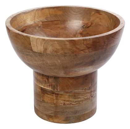 Διακοσμητικό Μπωλ Ξύλινο Mango 35.56x35.56x29.85cm Espiel
