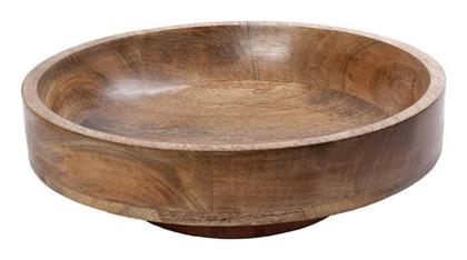 Διακοσμητικό Μπωλ Ξύλινο Mango 35.6x35.6x10.8cm Espiel