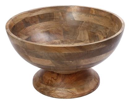 Διακοσμητικό Μπωλ Ξύλινο Mango 45x45x25cm Espiel
