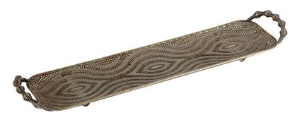 Διακοσμητικός Δίσκος Μεταλλικός 61.5x11cm Espiel