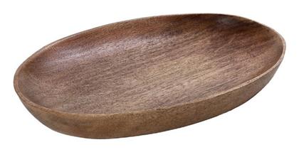 Διακοσμητικός Δίσκος Ξύλινος Mango Οβάλ 27.94x15.24x5.08cm Espiel