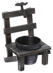 Κασπώ Καρέκλα σε Γκρι Χρώμα 14x23cm Espiel