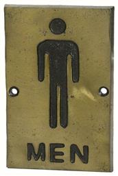 Πινακίδα WC Ανδρών KLI123K6 Espiel