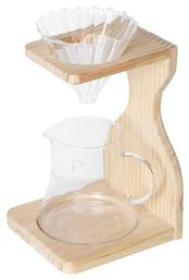 Pour Over Set Γυάλινο Διάφανο 160x145x260mm Espiel
