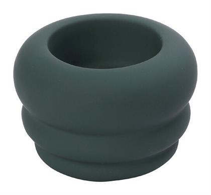 Σετ Κηροπήγια Κεραμικά για Ρεσώ σε Πράσινο Χρώμα 7x5x5εκ. 6τμχ Espiel