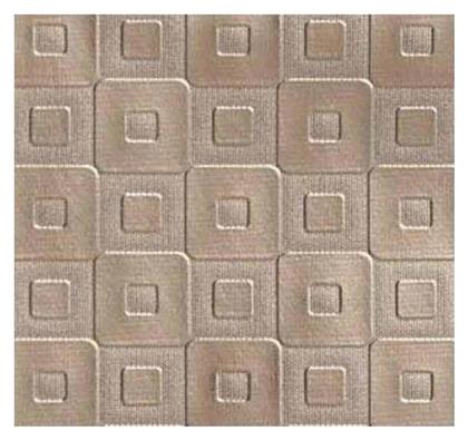 Σουβέρ Υφασμάτινο Μπεζ 10x10cm 4τμχ Espiel