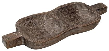 Ξύλινη Ορντεβιέρα 2 Θέσεων Καφέ Π15xΜ40.5xΥ4cm Espiel