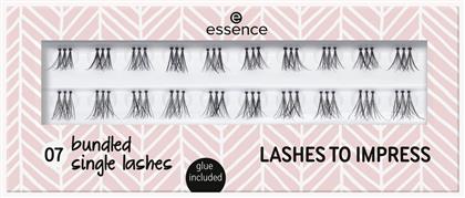 Lashes To Impress Βλεφαρίδες Τουφάκια 07 Bundled Essence
