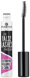 The False Lashes Extreme Mascara για Καμπύλη & Όγκο Black 10ml Essence