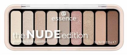 The Nude Edition Παλέτα με Σκιές Ματιών σε Στερεή Μορφή 10 Pretty In Nude 10gr Essence