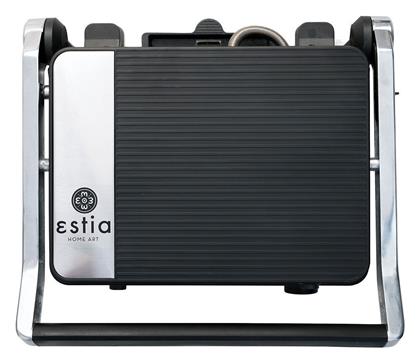 06-11857 2000W για 2 Τοστ Μαύρη Estia