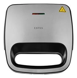 06-35563 750W για 2 Τοστ Μαύρη Estia