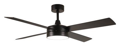 Zephyrus 70W με Φως 132cm Μαύρος Estia