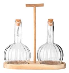 Allure Δοχείο Λαδιού Γυάλινο με Ροή 320ml Estia