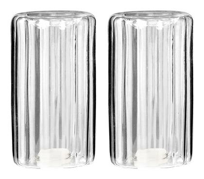 Allure Σετ Αλατοπίπερο Γυάλινο 2τμχ Estia