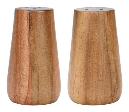 Allure Σετ Αλατοπίπερο Ξύλινο 2τμχ Estia