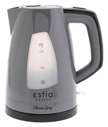 Aroma Grey 1.7lt με Ισχύ 2200W Γκρι Estia