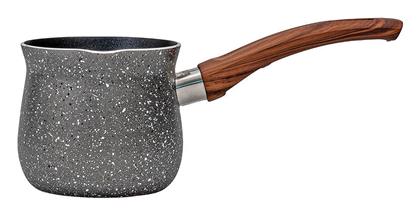 Μπρίκι από Αλουμίνιο Stone σε Γκρι Χρώμα Αντικολλητικό 430ml Estia