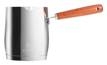 Μπρίκι από Ανοξείδωτο Ατσάλι Mokka σε Ασημί Χρώμα 530ml Estia