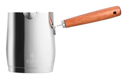 Μπρίκι από Ανοξείδωτο Ατσάλι Mokka σε Καφέ Χρώμα 345ml Estia