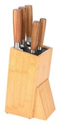 Essentials Βάση Μαχαιριών Bamboo Estia