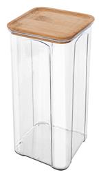 ESSENTIALS Βάζο Γενικής Χρήσης με Καπάκι Πλαστικό Διάφανο 1200ml Estia από το Katoikein