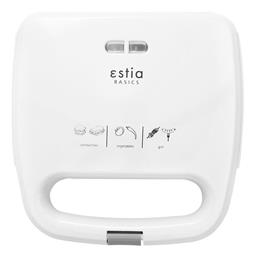 Gusto 750W για 2 Τοστ Λευκή Estia