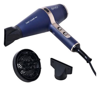 Hair Luxe Pro Επαγγελματικό Πιστολάκι Μαλλιών με Φυσούνα 2200W Μπλε Estia