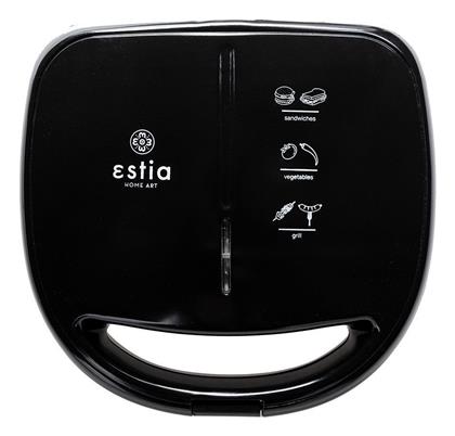 Infinity 850W για 2 Τοστ Μαύρη Estia