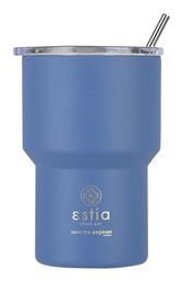 Mug Lite Save The Aegean 400ml Denim Blue Estia