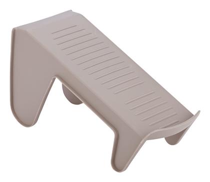 Πλαστική Θήκη Αποθήκευσης για Παπούτσια σε Μπεζ Χρώμα 23x11.5x23cm Estia