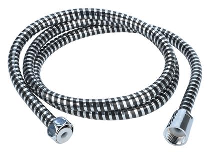 Σπιράλ Ντουζ 150cm Ασημί Estia