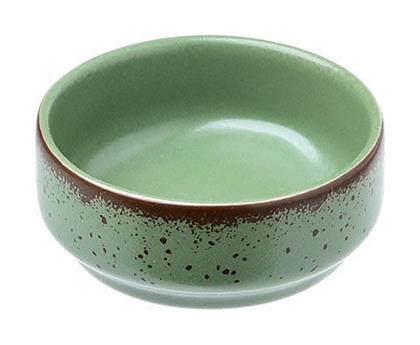 TERRA Μπωλ Σερβιρίσματος για Ντιπ Στρογγυλό από Πορσελάνη Πράσινο με Διάμετρο 6.5εκ. 4τμχ Estia από το Katoikein