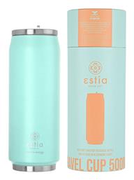 Travel Cup Save the Aegean 500ml Bermuda Green Estia