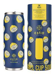 Travel Cup Save the Aegean 500ml Citrus infusion Estia