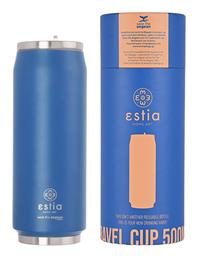 Travel Cup Save the Aegean 500ml Denim Blue Estia