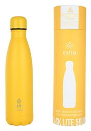 Travel Flask Lite Save the Aegean 500ml Pineapple Yellow Estia