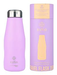 Travel Flask Save the Aegean 350ml Lavender Purple Estia