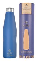 Travel Flask Save the Aegean 750ml Denim Blue Estia