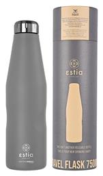 Travel Flask Save the Aegean 750ml Fjord Grey Estia